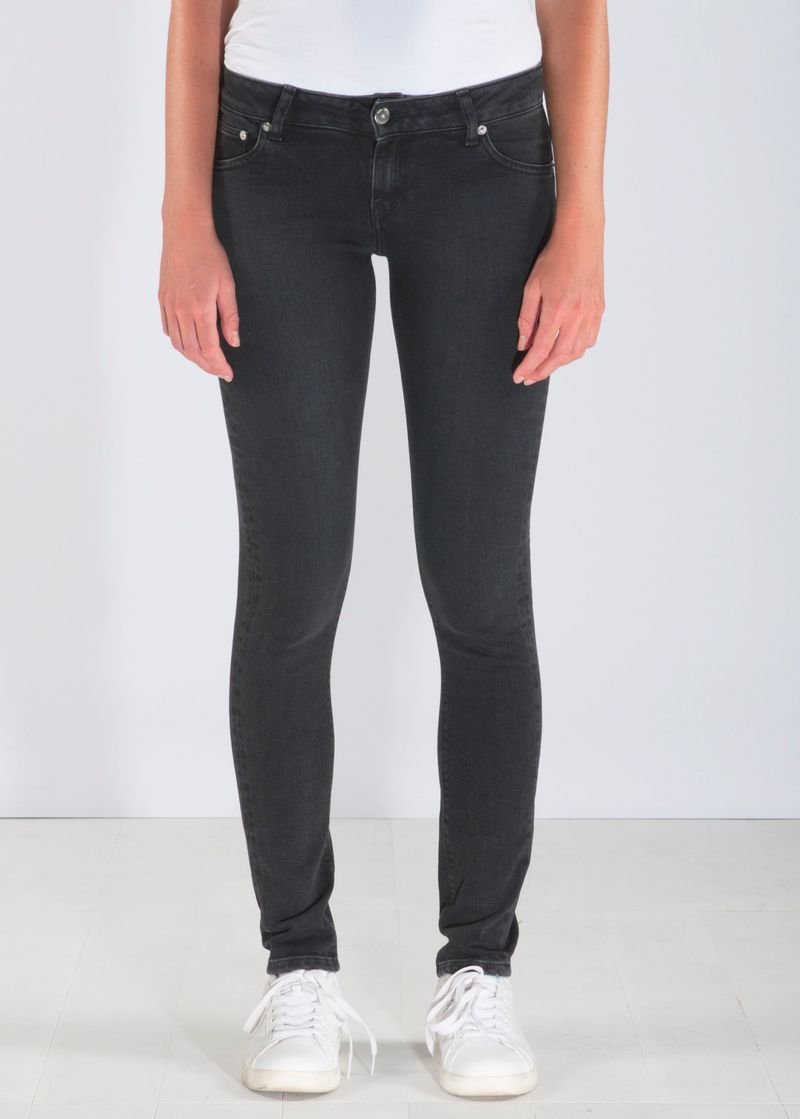 MUD Jeans Skinny Lilly stone black - Afbeelding 3