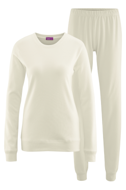 Living Crafts pyjama Betty naturel fairtrade biokatoen