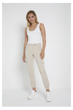 Para-Mi-cargobroek-Jill-Casual-Cotton-Zand