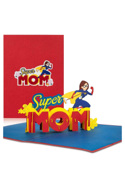 PaperCrush Pop-up kaart Supermama