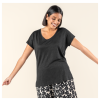 Living-Crafts-shirt-Robinia-duurzaam-fairtrade-zwart-korte-mouwen-linnen