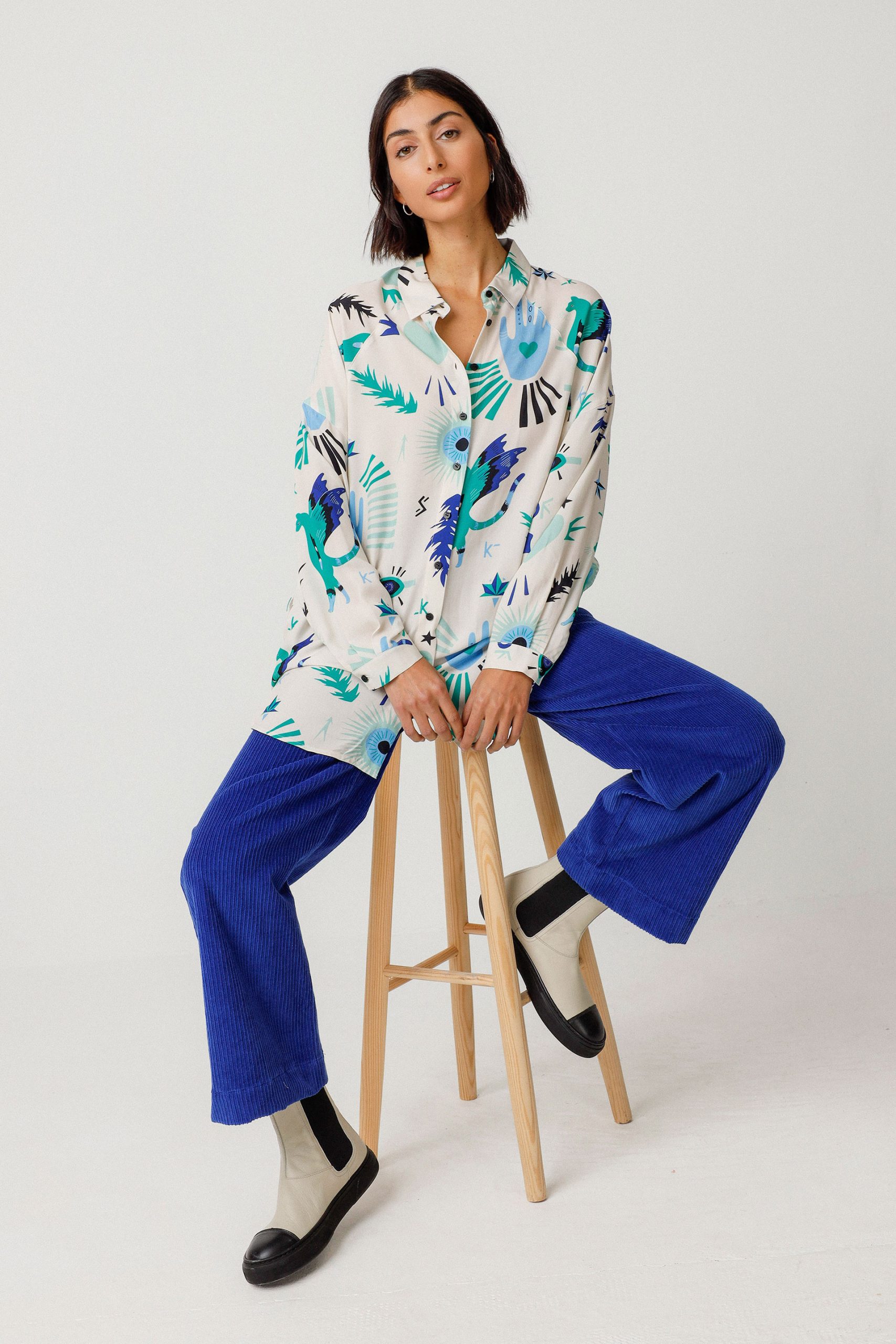 SKFK shirt Amagoia duurzaam fairtrade Ditha bonita