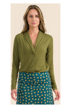 LaLamour-Ditha-Bonita-duurzaam-eerlijk-fairtrade-Iris-Blouse-Long-Sleeve-LAWI2437-Micro-Plain-Olive