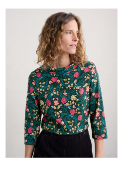 Seasalt-blouse-duurzaam-fairtrade-Ditha-Bonita-Sunstream-Top-Mirrored-Floral-Tehidy