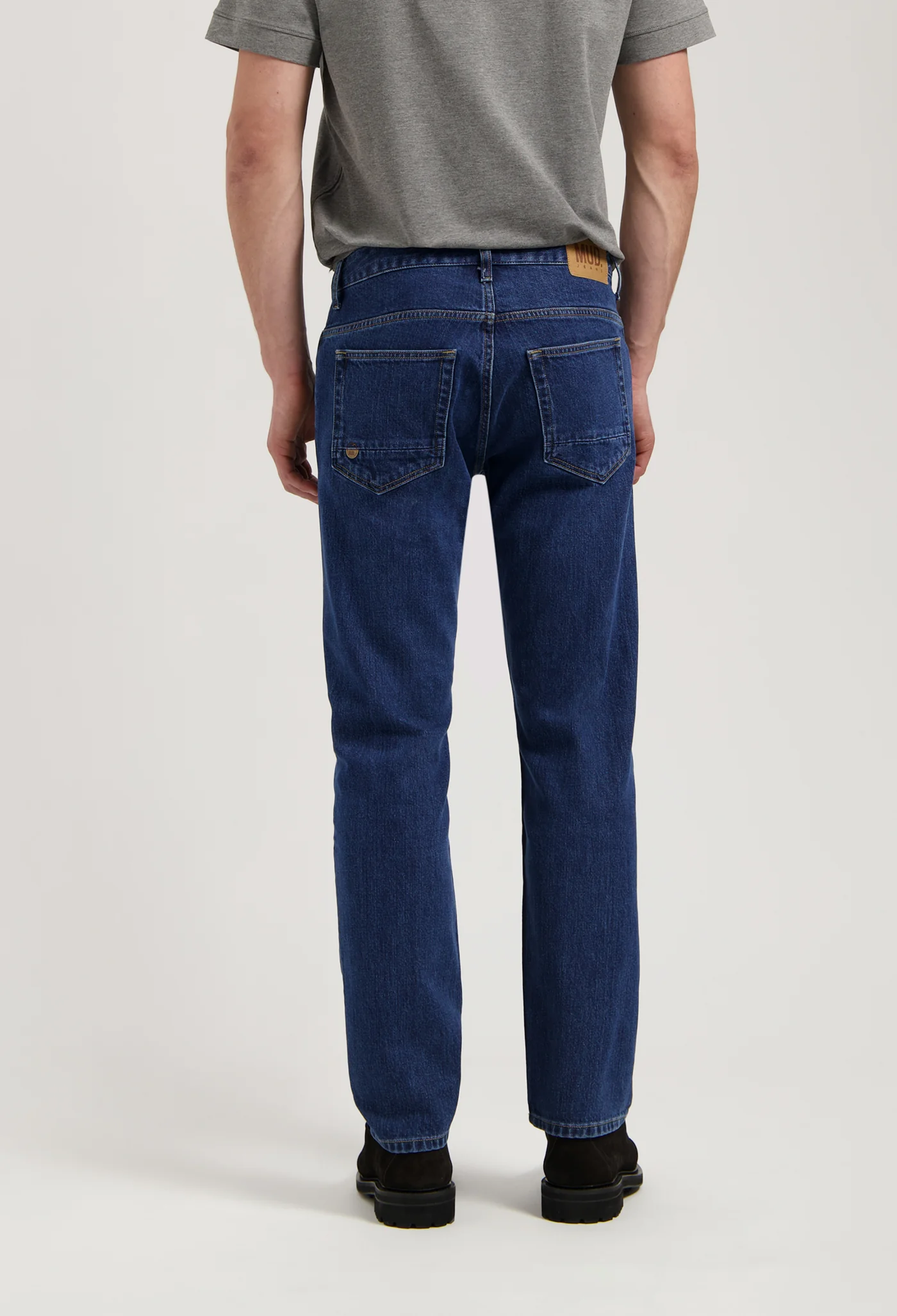 MUD-Jeans-herenjeans-Hank-mid-tapered-medium-stone