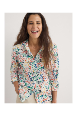 Seasalt-blouse-Ditha-Bonita-duurzaam-fairtrade-Larissa-Shirt-Painters-Garden-Chalk