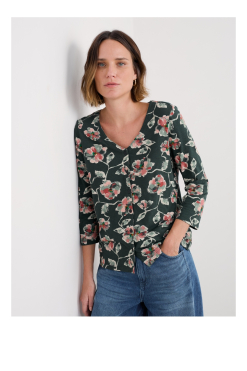 Seasalt-shirt-Studio-Glass-driekwart-mouwen-duurzaam-biokatoen