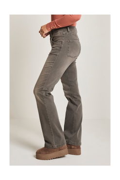 Kleur vintage denim taupe