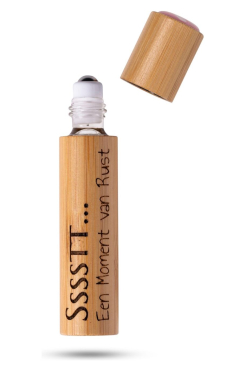 Tante TEEtalisman Sssstt… etherische olie roller – natuurlijke geuroliemix met lavendel en salie voor rustmomenten, 10 ml rollerflesje