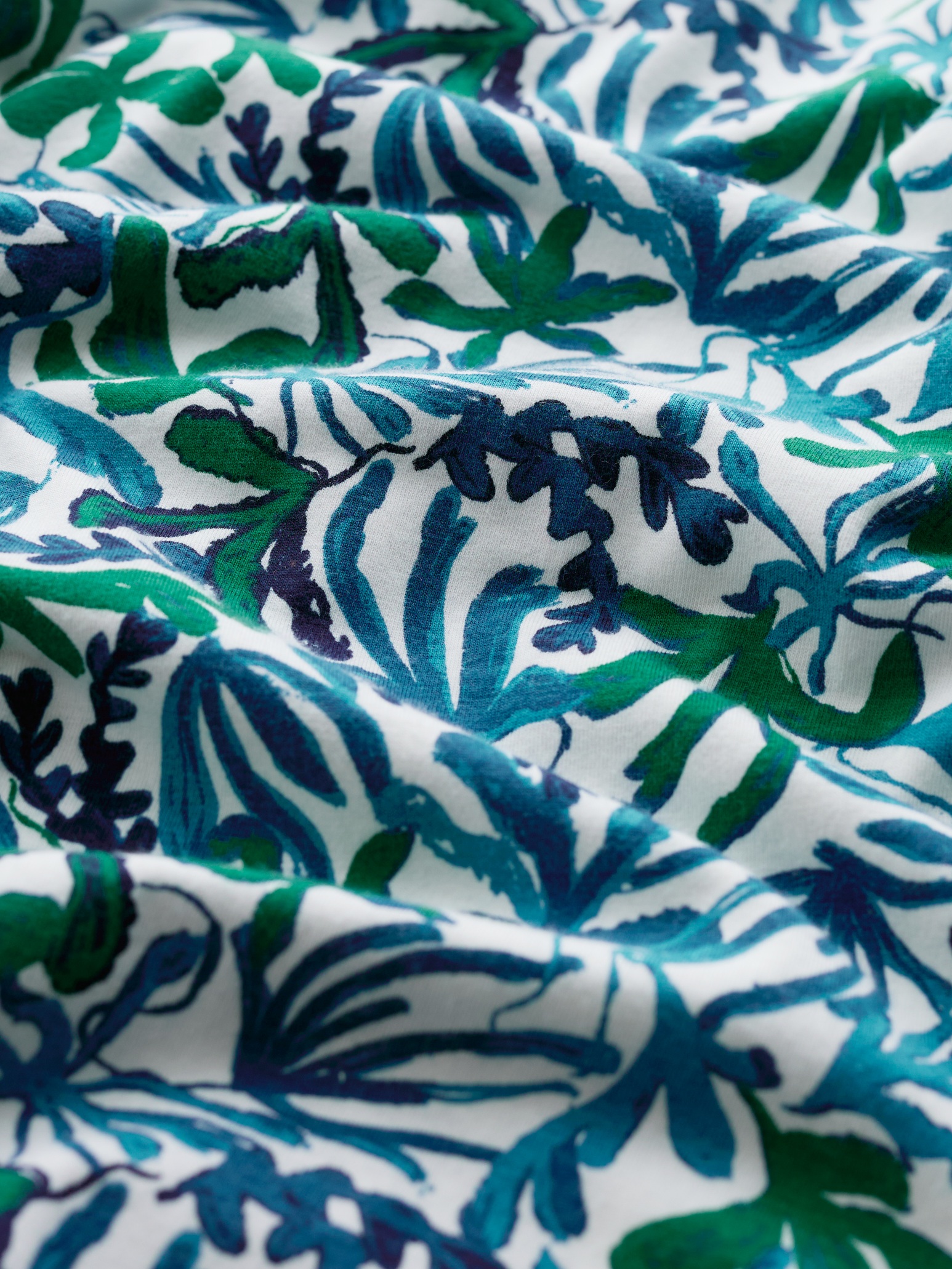 Seasalt Pier View jurk van biologisch katoen met blauwgroene print bij Ditha Bonita Conceptstore