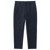 Kuyichi Darren Linnen Midnight Blue herenbroek met straight fit van linnen en biologisch katoen in donkerblauw